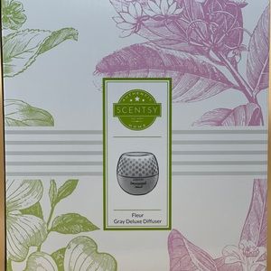 Scentsy Fluer Gray Deluxe Diffuser